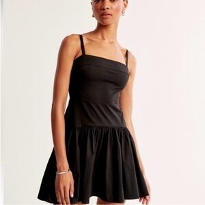 Abercrombie & Fitch Black Mini Dress